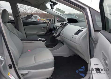 2012 Toyota Prius V Five from USA, damaged, VIN JTDZN3EU0C3111978